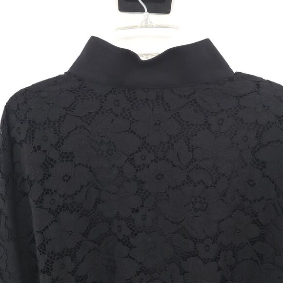 Tuckernuck NWT Black Lace Willow Blouse Size XXXL popover tunic top - Picture 15 of 15